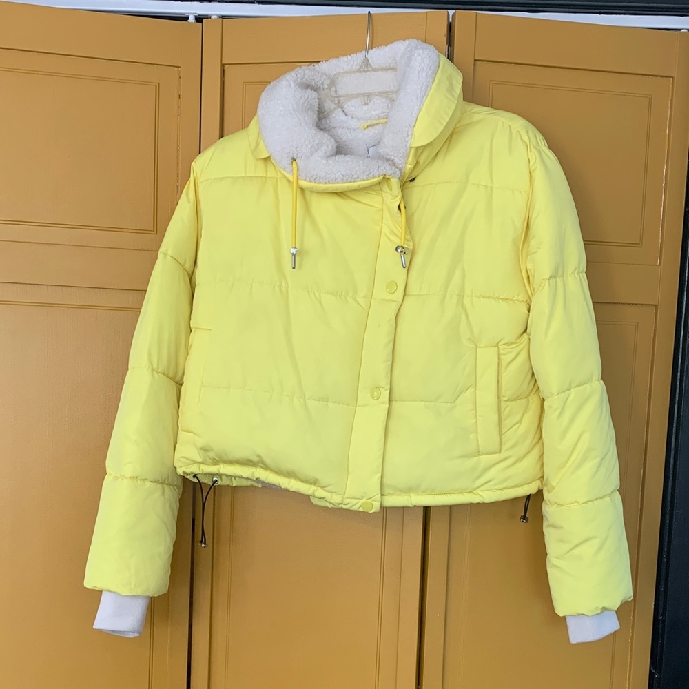 BDG Bright Yellow Women's Puffer Jacket